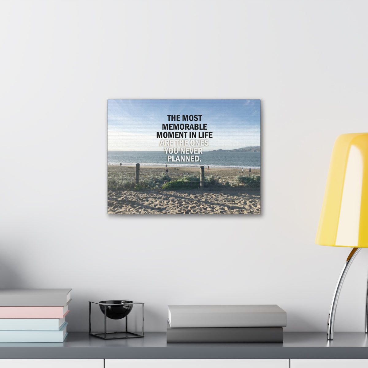 Inspirational Quote Canvas The Most Memorable Motivational Print Ready to Hang Artwork-Express Your Love Gifts