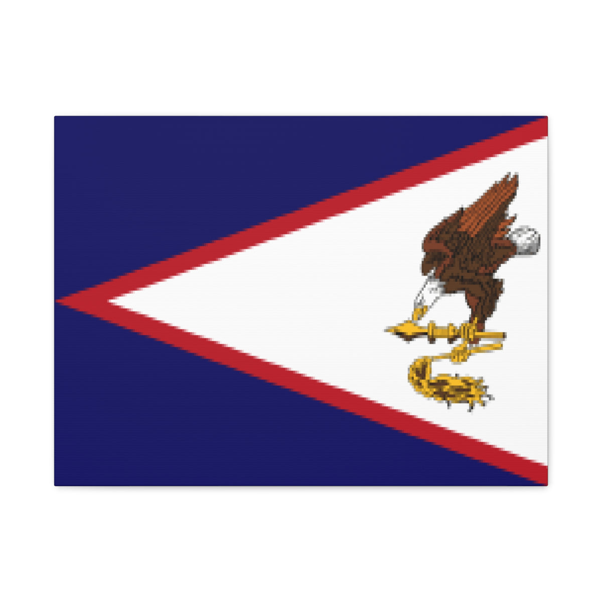 American Samoa Country Flag Canvas Vibrant Wall Art Unframed Home Decor-Express Your Love Gifts
