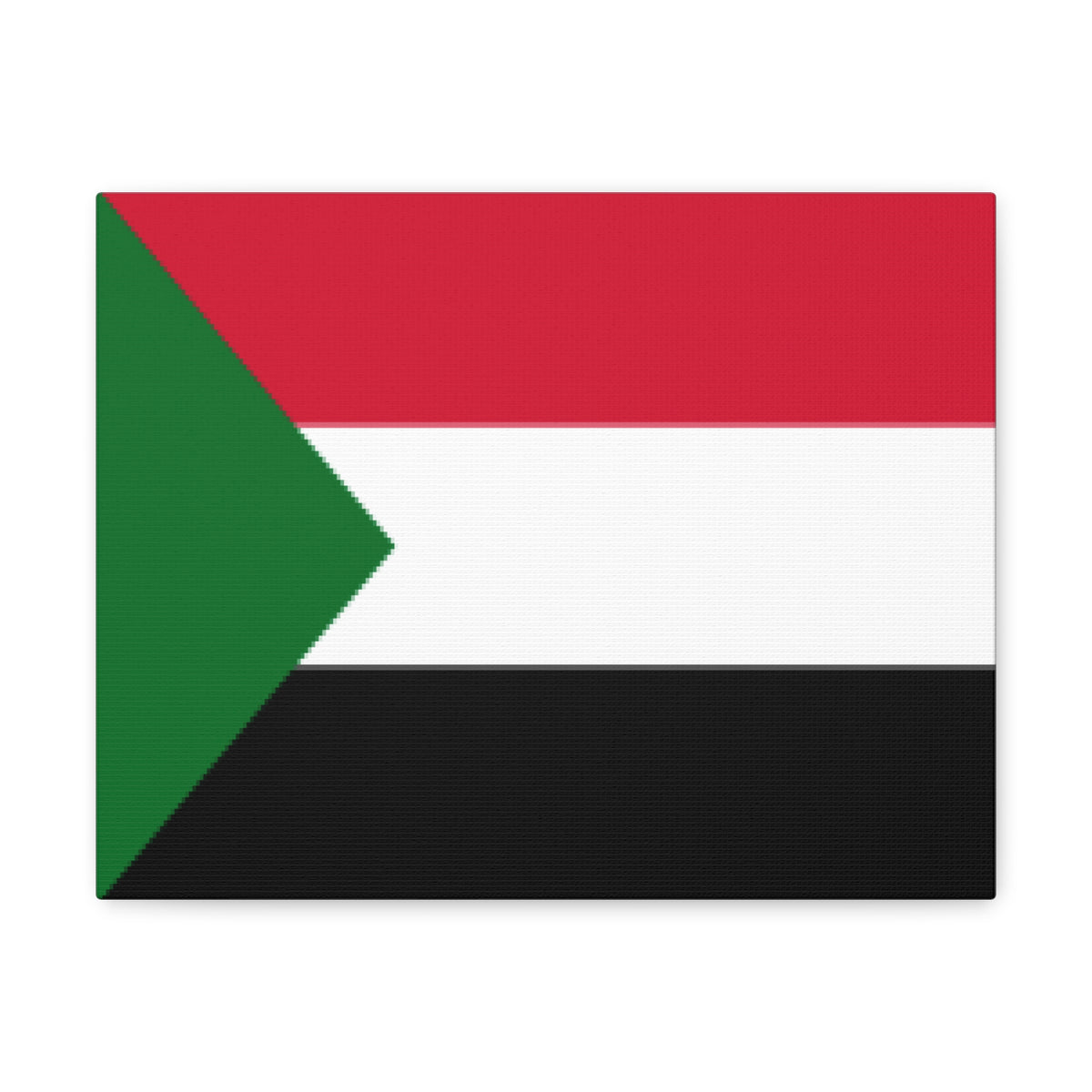 Sudan Country Flag Canvas Vibrant Wall Art Unframed Home Decor-Express Your Love Gifts