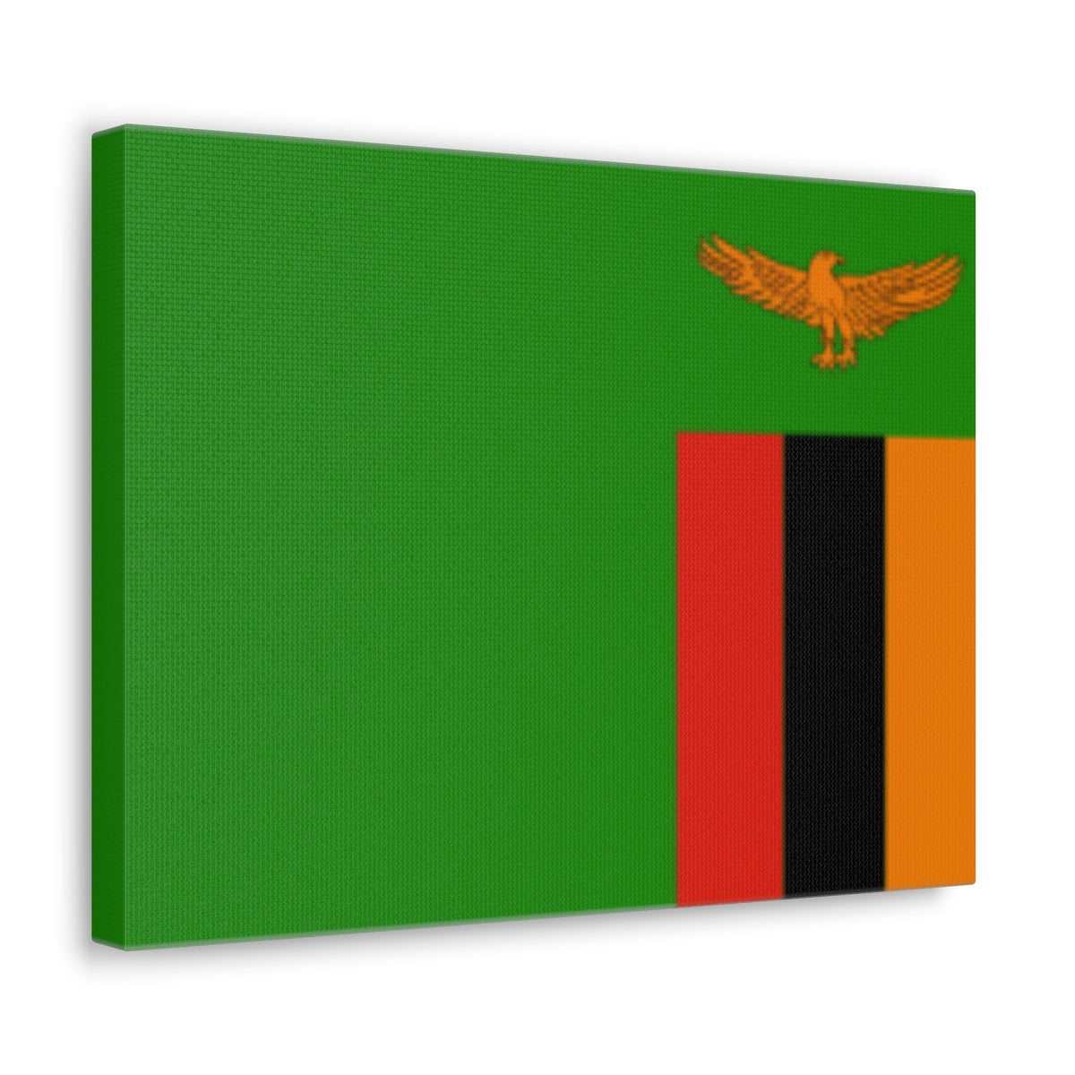 Zambia Country Flag Canvas Vibrant Wall Art Unframed Home Decor-Express Your Love Gifts