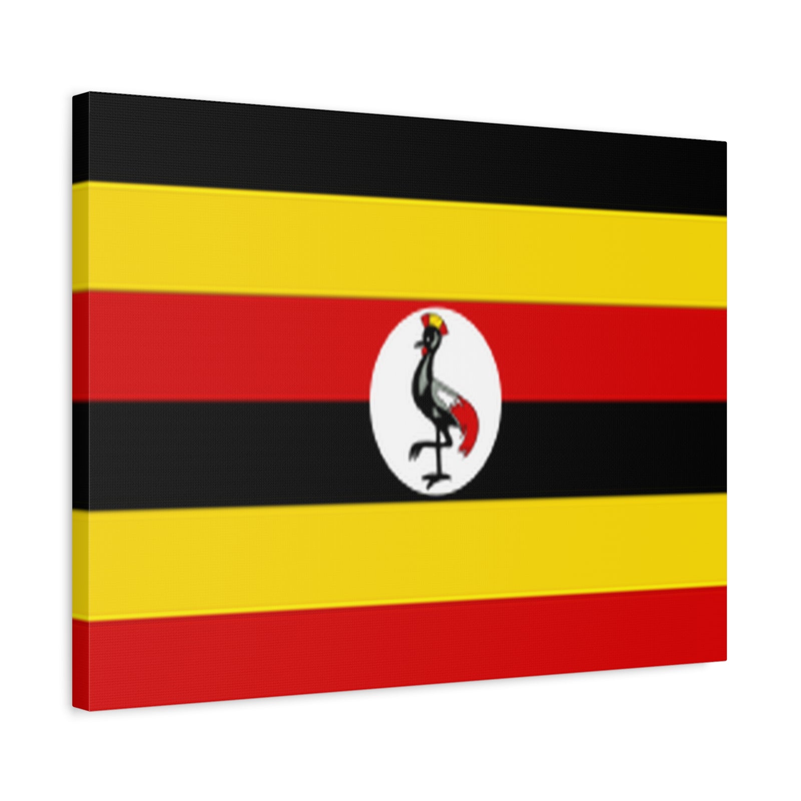Uganda Country Flag Canvas Vibrant Wall Art Unframed Home Decor-Express Your Love Gifts