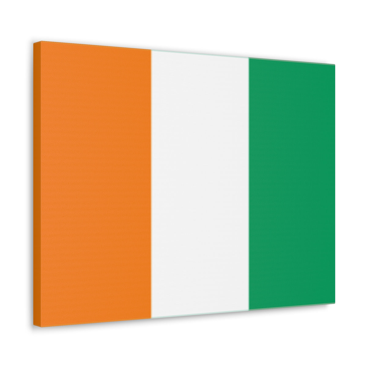 Côte dIvoire Country Flag Canvas Vibrant Wall Art Unframed Home Decor-Express Your Love Gifts