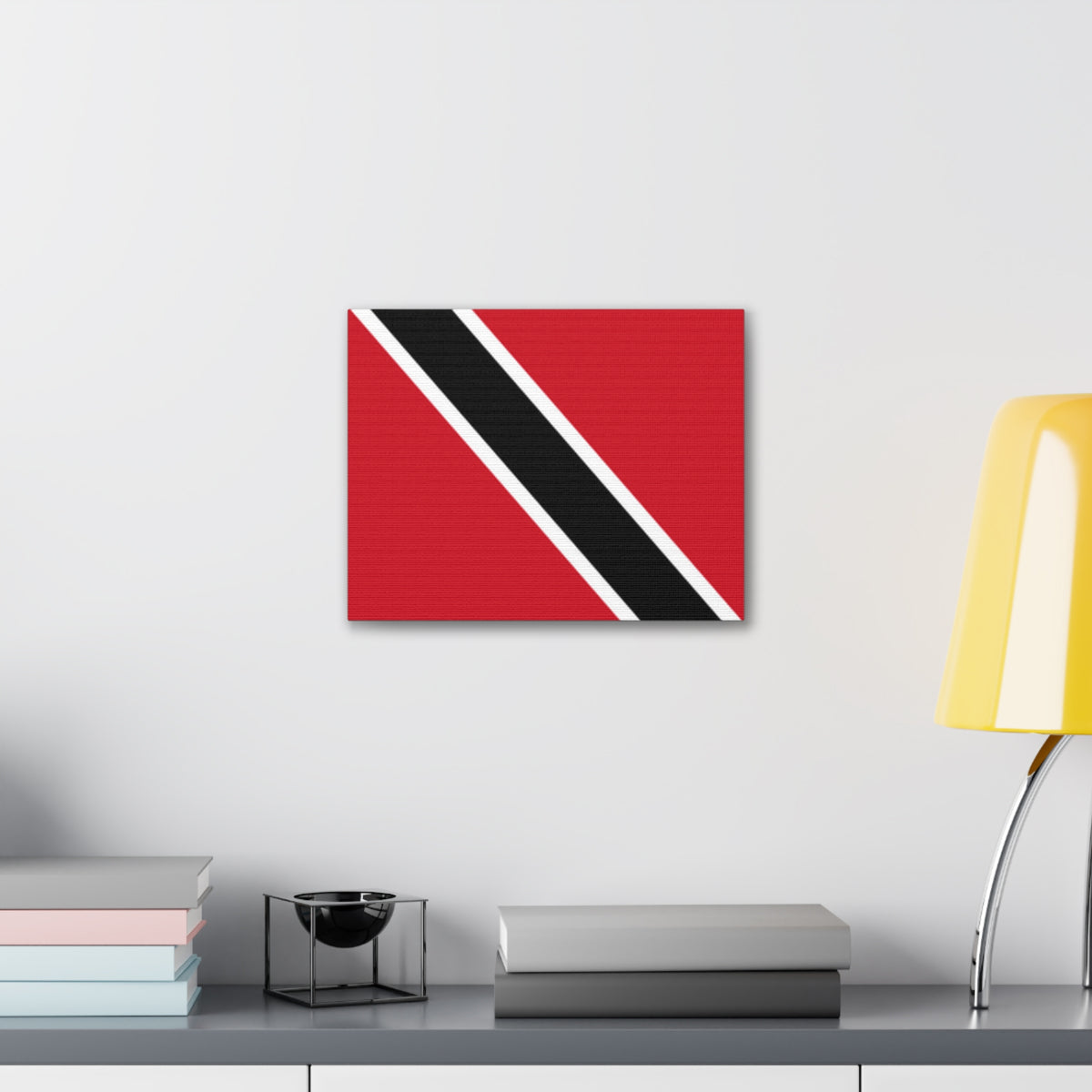 Trinidad and Tobago Country Flag Canvas Vibrant Wall Art Unframed Home Decor-Express Your Love Gifts