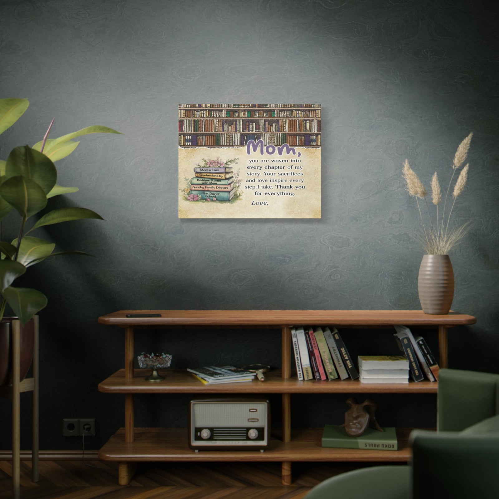 Personalized To My Mom Every Chapter Elegant Home Décor-Express Your Love Gifts