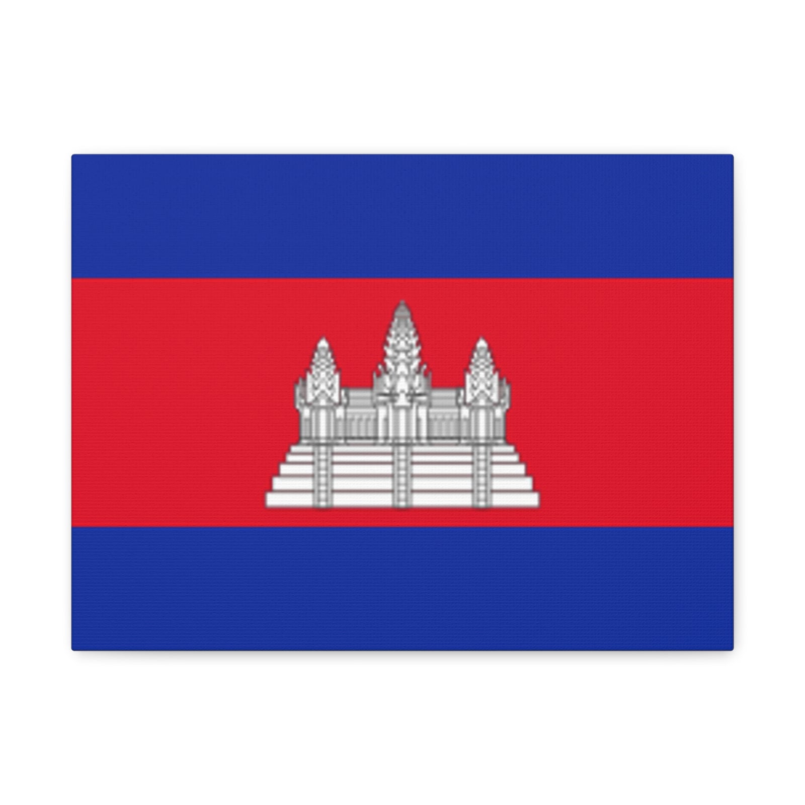 Cambodia Country Flag Canvas Vibrant Wall Art Unframed Home Decor-Express Your Love Gifts