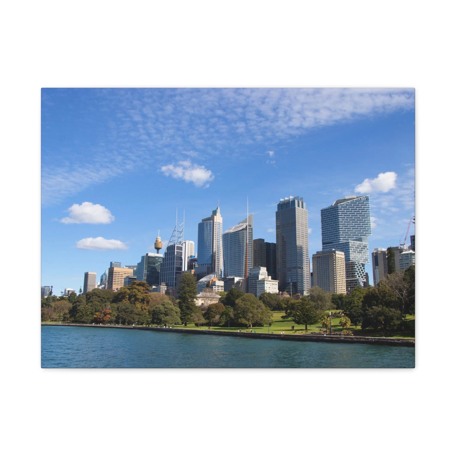 Sydney Daytime Skyline Canvas Artwork High-Quality Breathtaking Stunning Cityscape for Home Decor Ready to Hang-Express Your Love Gifts