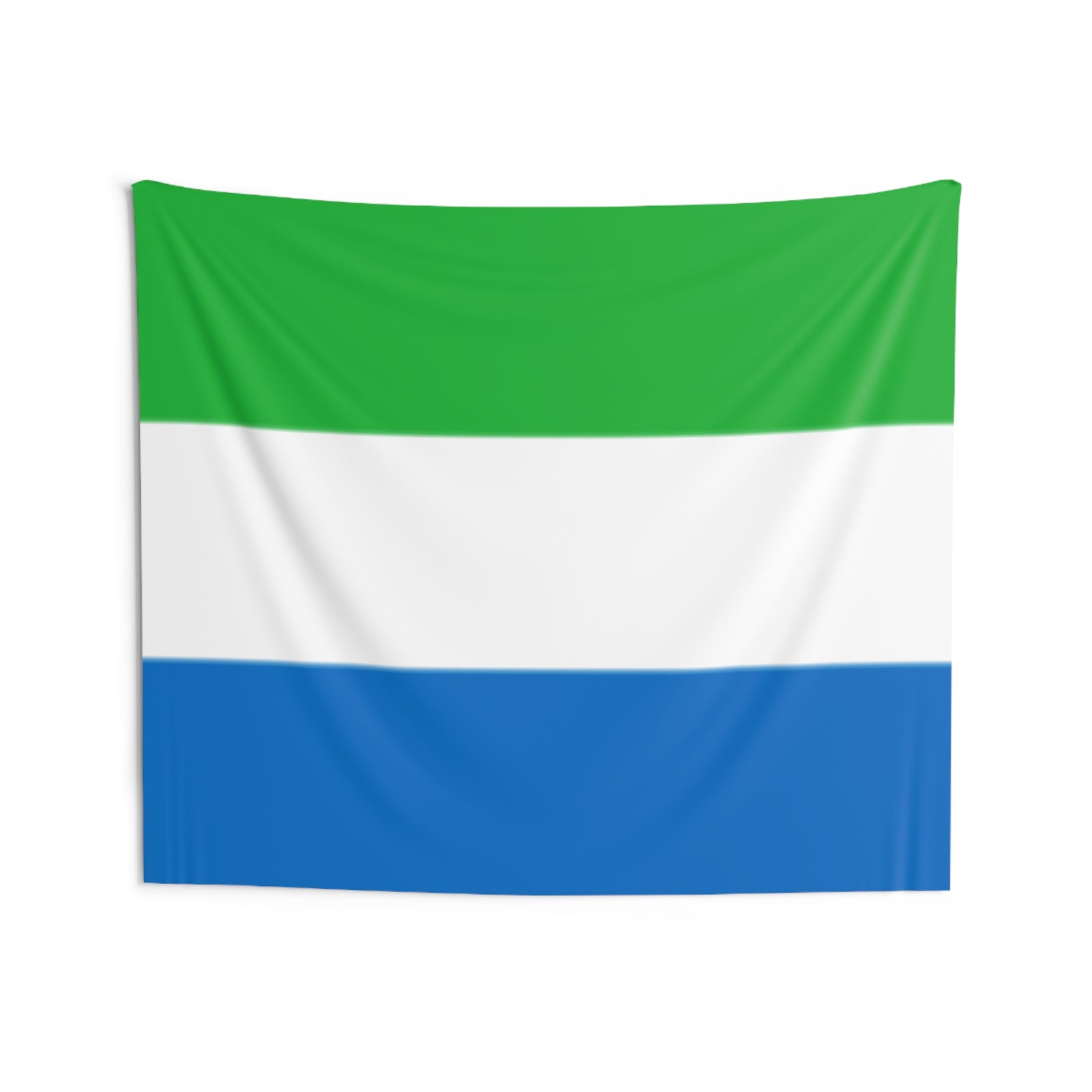 Sierra Leone Country Flag Wall Hanging Tapestry-Express Your Love Gifts