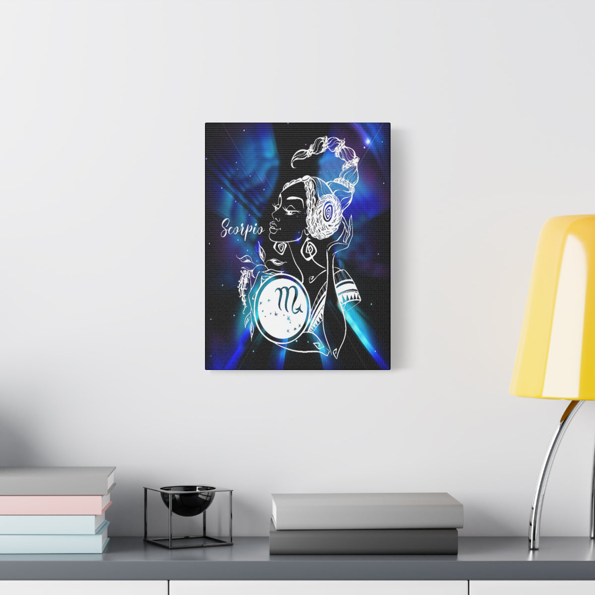 Scorpio Zodiac Horoscope Sign Constellation Canvas Print Astrology Home Décor Ready to Hang Artwork-Express Your Love Gifts