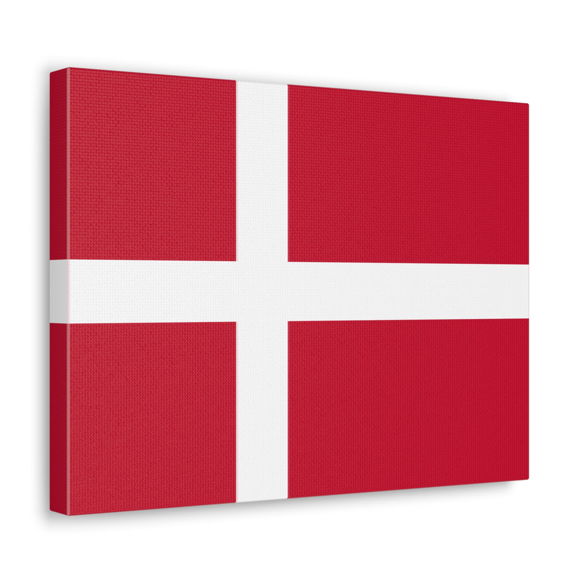 Denmark Country Flag Canvas Vibrant Wall Art Unframed Home Decor-Express Your Love Gifts