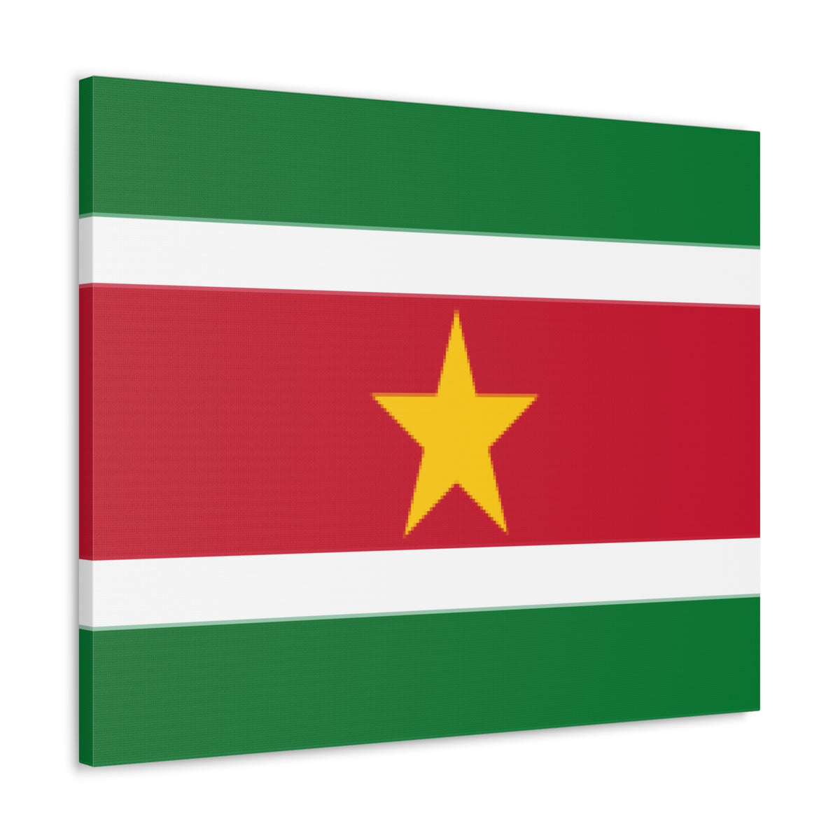Suriname Country Flag Canvas Vibrant Wall Art Unframed Home Decor-Express Your Love Gifts