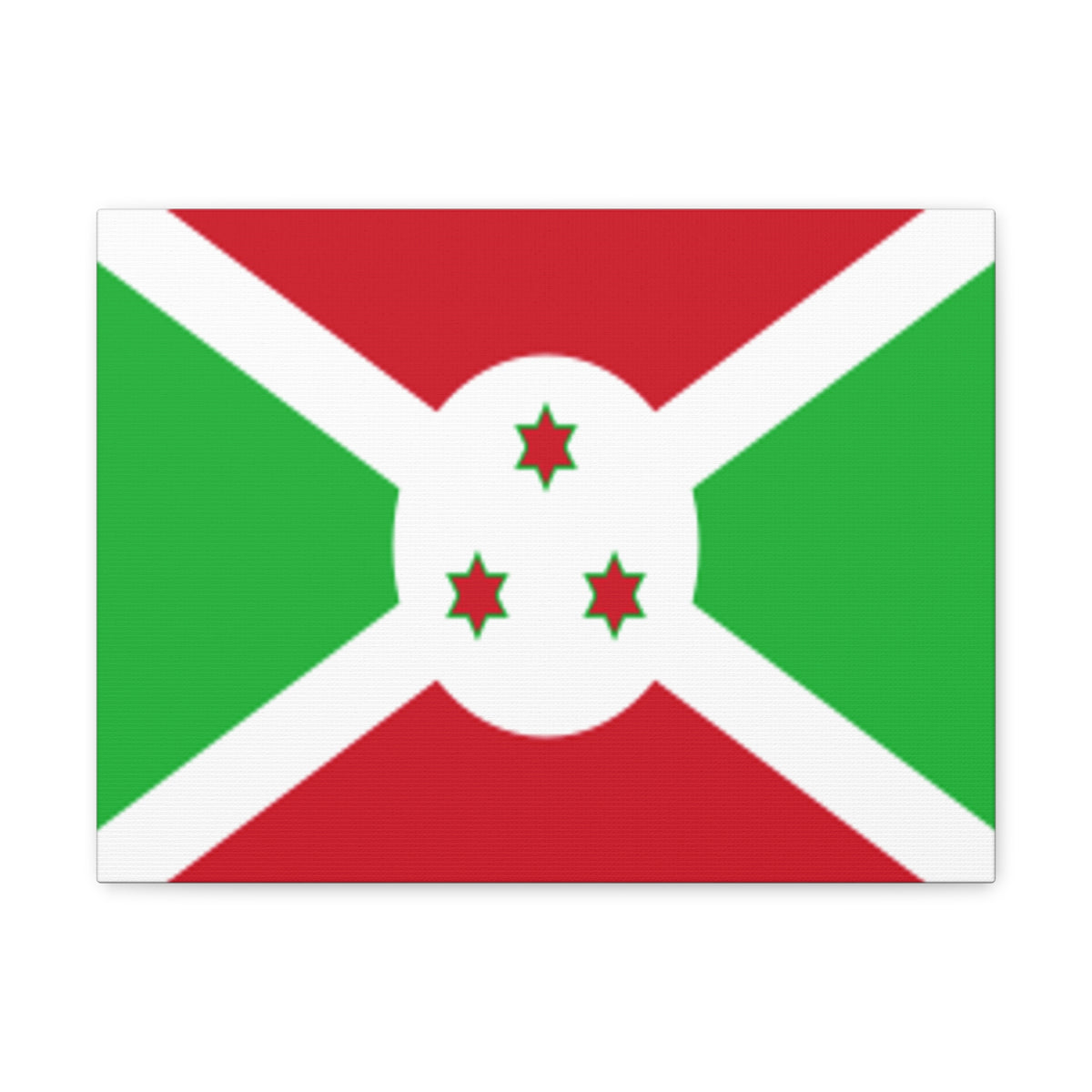 Burundi Country Flag Canvas Vibrant Wall Art Unframed Home Decor-Express Your Love Gifts