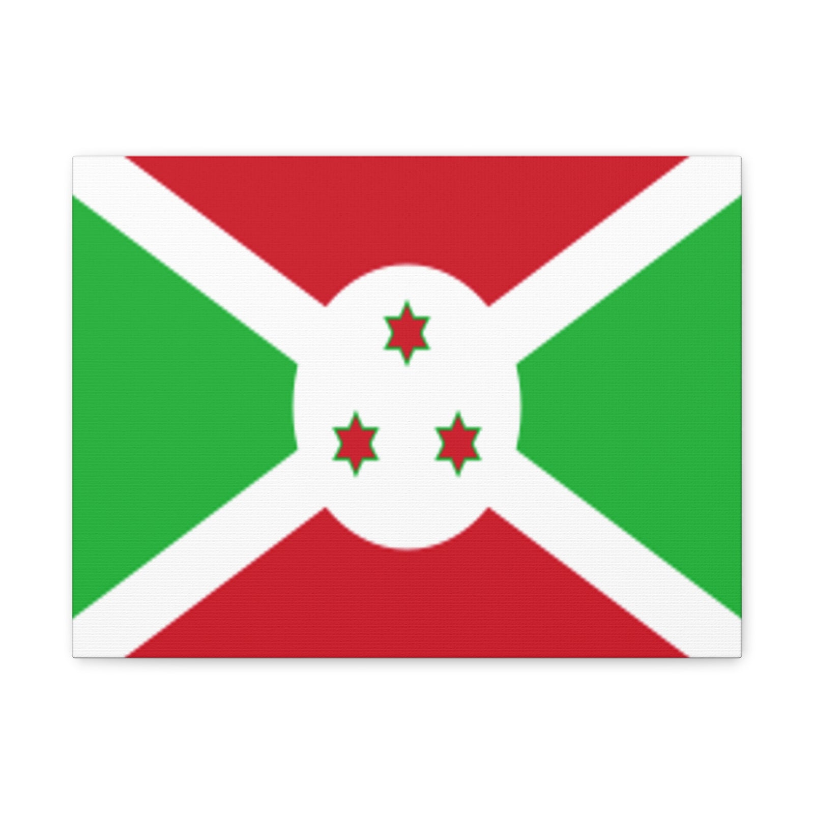 Burundi Country Flag Canvas Vibrant Wall Art Unframed Home Decor-Express Your Love Gifts