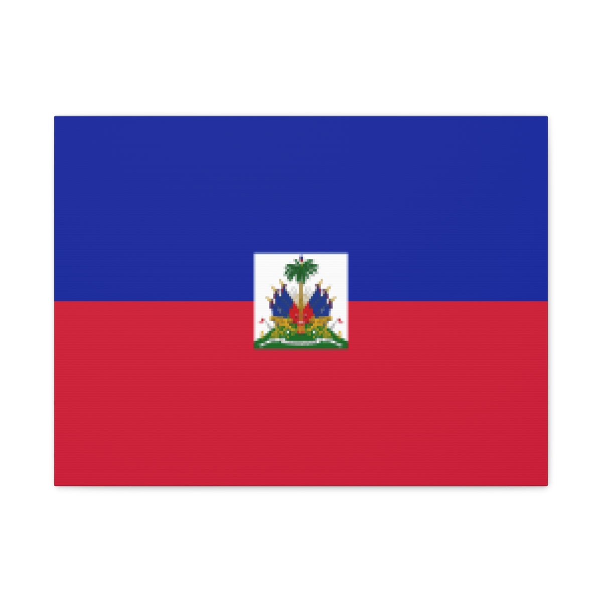 Haiti Country Flag Canvas Vibrant Wall Art Unframed Home Decor-Express Your Love Gifts