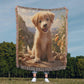 Personlaized Upload Your Own Portrait Heirloom Photo Woven Blanket-Express Your Love Gifts