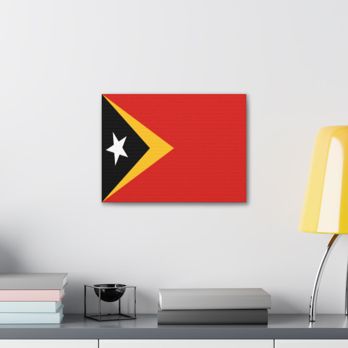 Timor-Leste Country Flag Canvas Vibrant Wall Art Unframed Home Decor-Express Your Love Gifts
