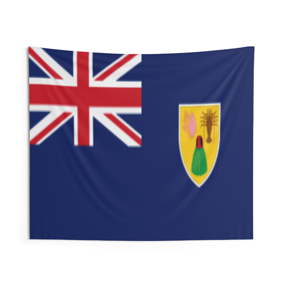 Turks and Caicos Islands Country Flag Wall Hanging Tapestry-Express Your Love Gifts