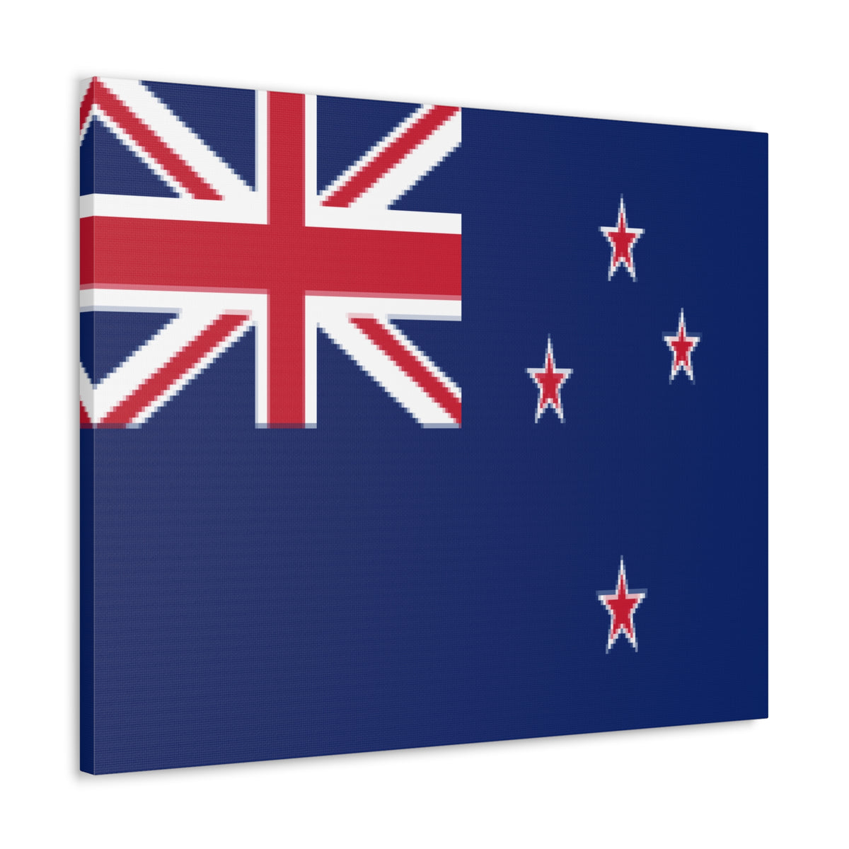 New Zealand Country Flag Canvas Vibrant Wall Art Unframed Home Decor-Express Your Love Gifts