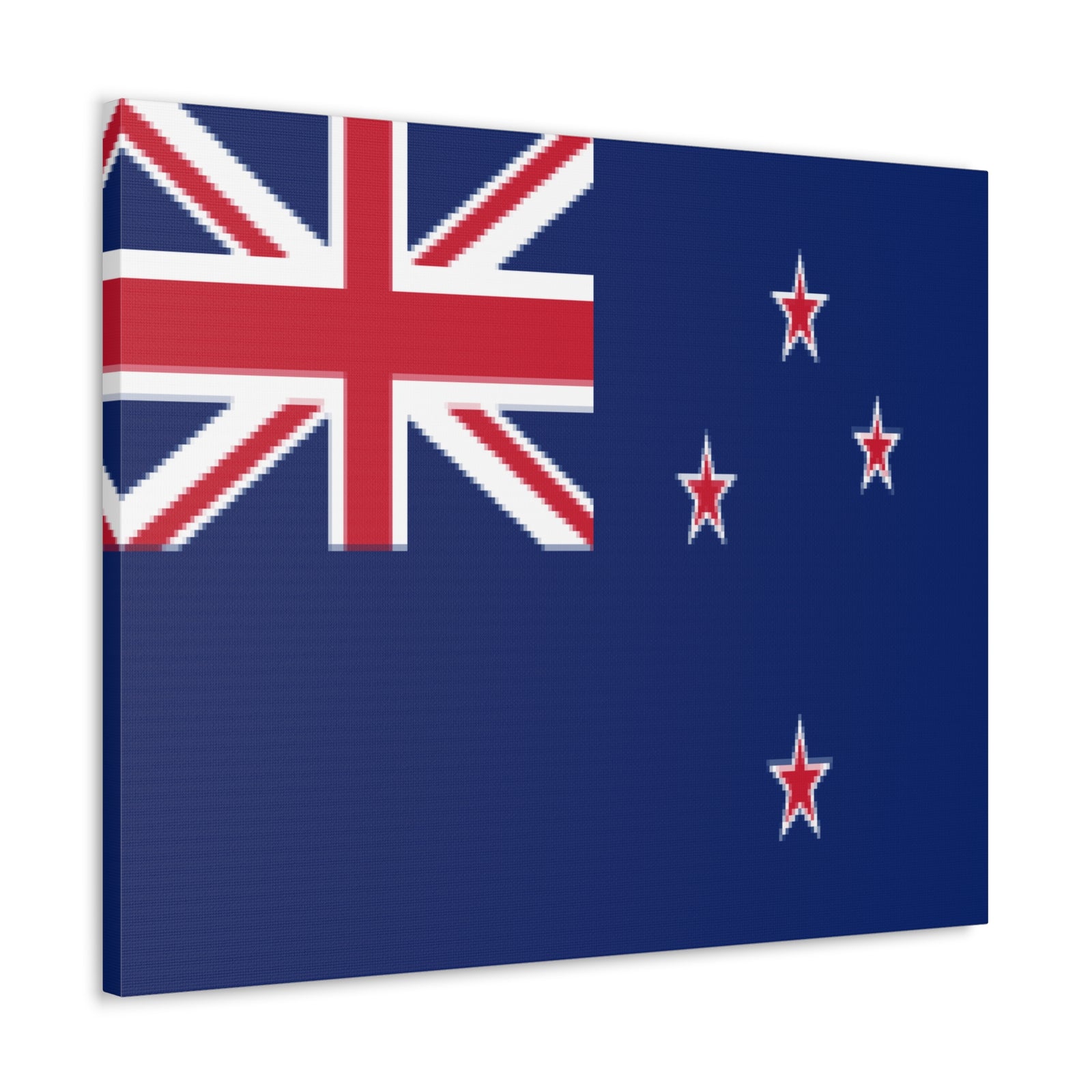 New Zealand Country Flag Canvas Vibrant Wall Art Unframed Home Decor-Express Your Love Gifts