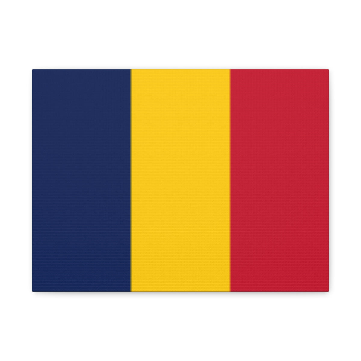 Chad Country Flag Canvas Vibrant Wall Art Unframed Home Decor-Express Your Love Gifts