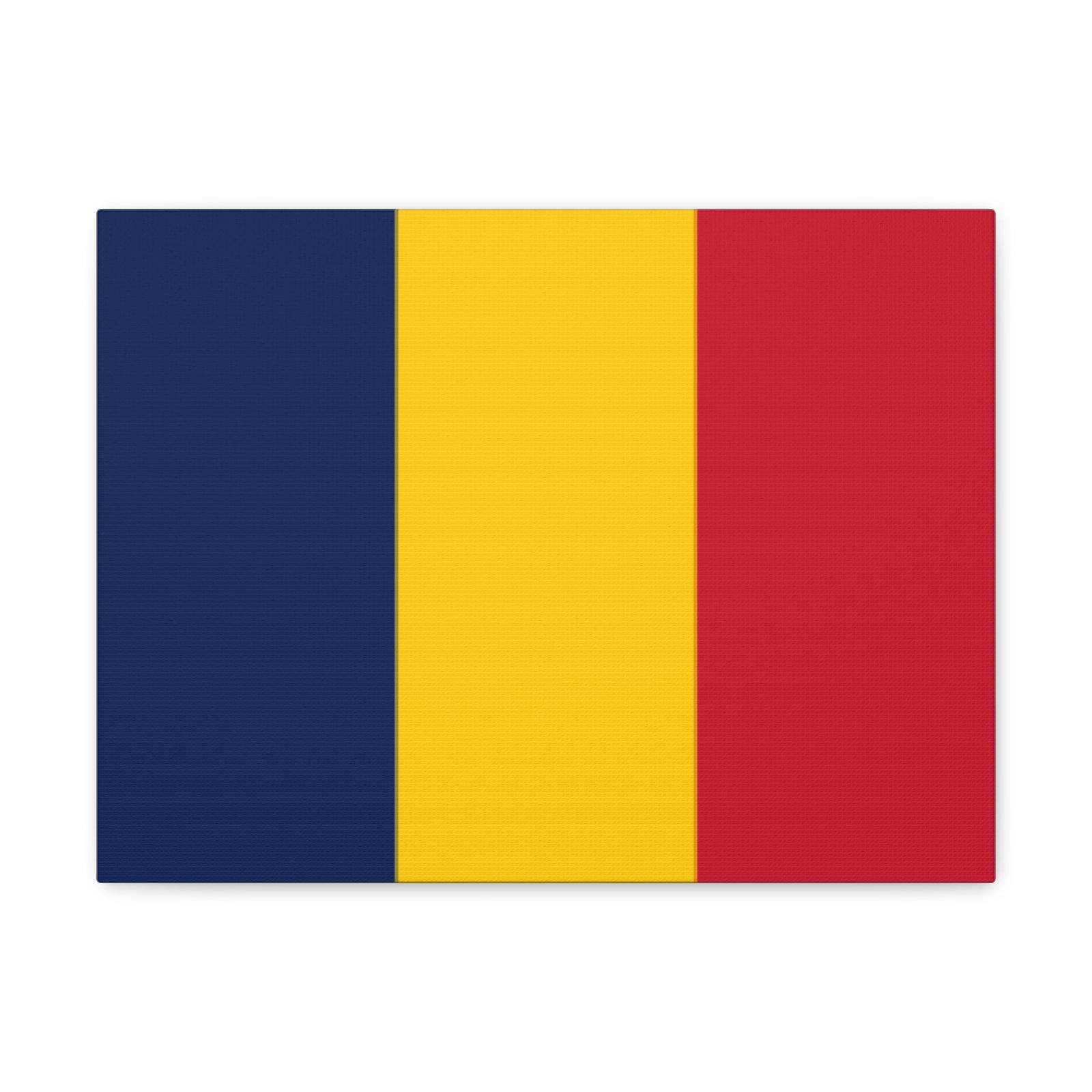 Chad Country Flag Canvas Vibrant Wall Art Unframed Home Decor-Express Your Love Gifts