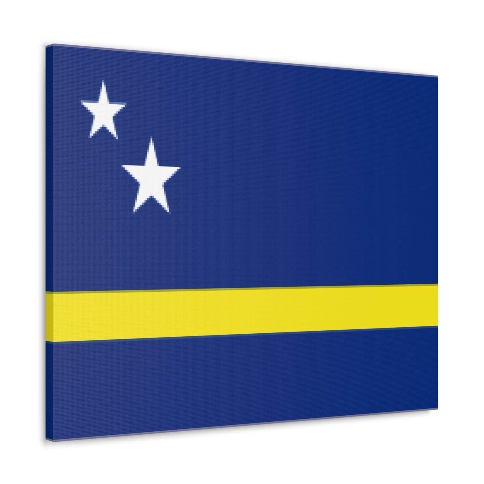 Curacao Country Flag Canvas Vibrant Wall Art Unframed Home Decor-Express Your Love Gifts
