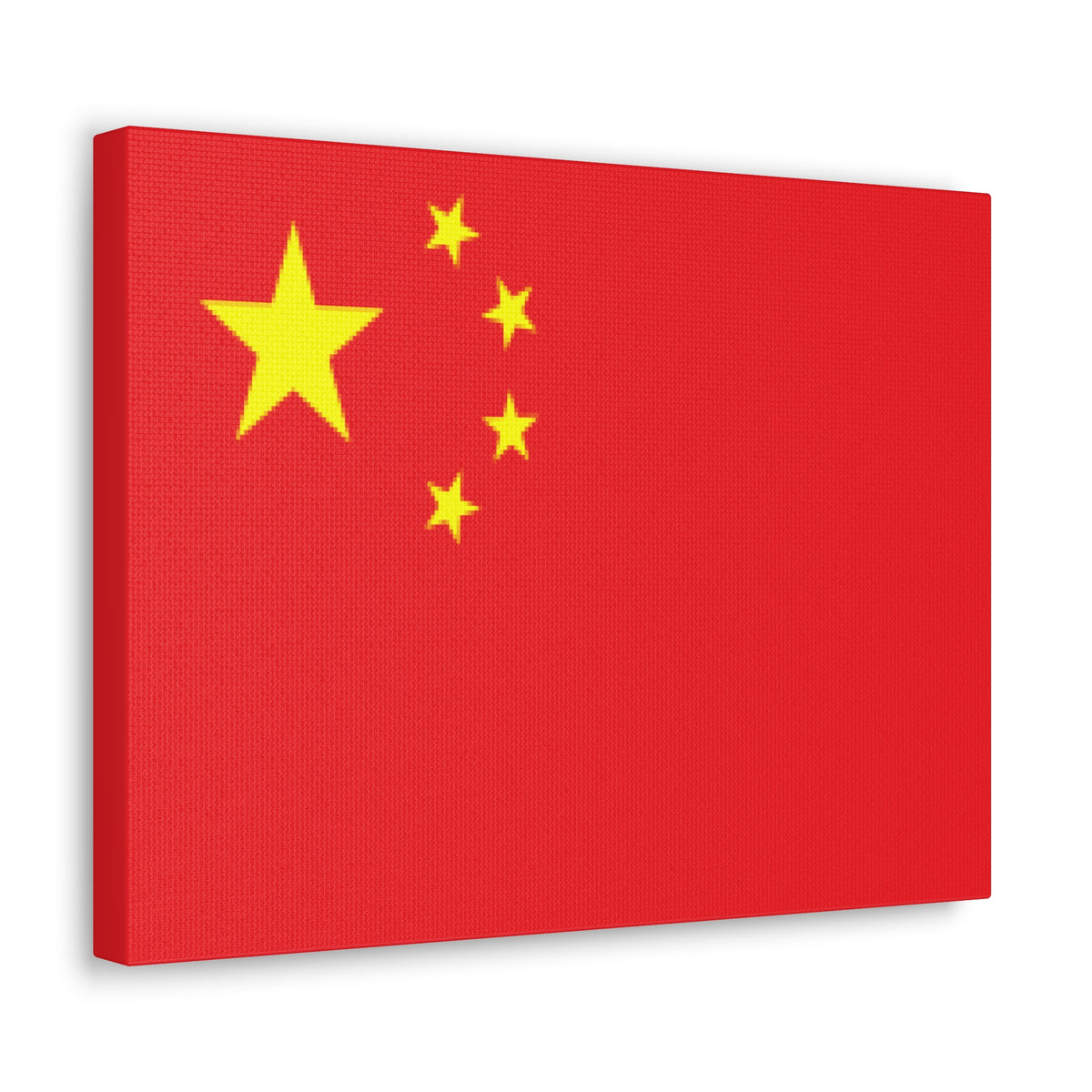China Country Flag Canvas Vibrant Wall Art Unframed Home Decor-Express Your Love Gifts