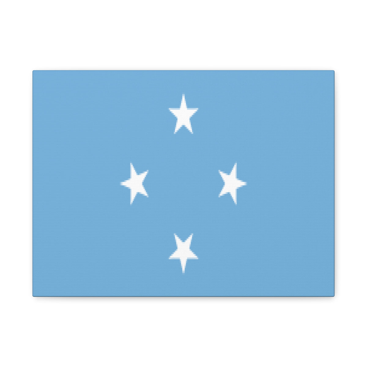 Micronesia Country Flag Canvas Vibrant Wall Art Unframed Home Decor-Express Your Love Gifts