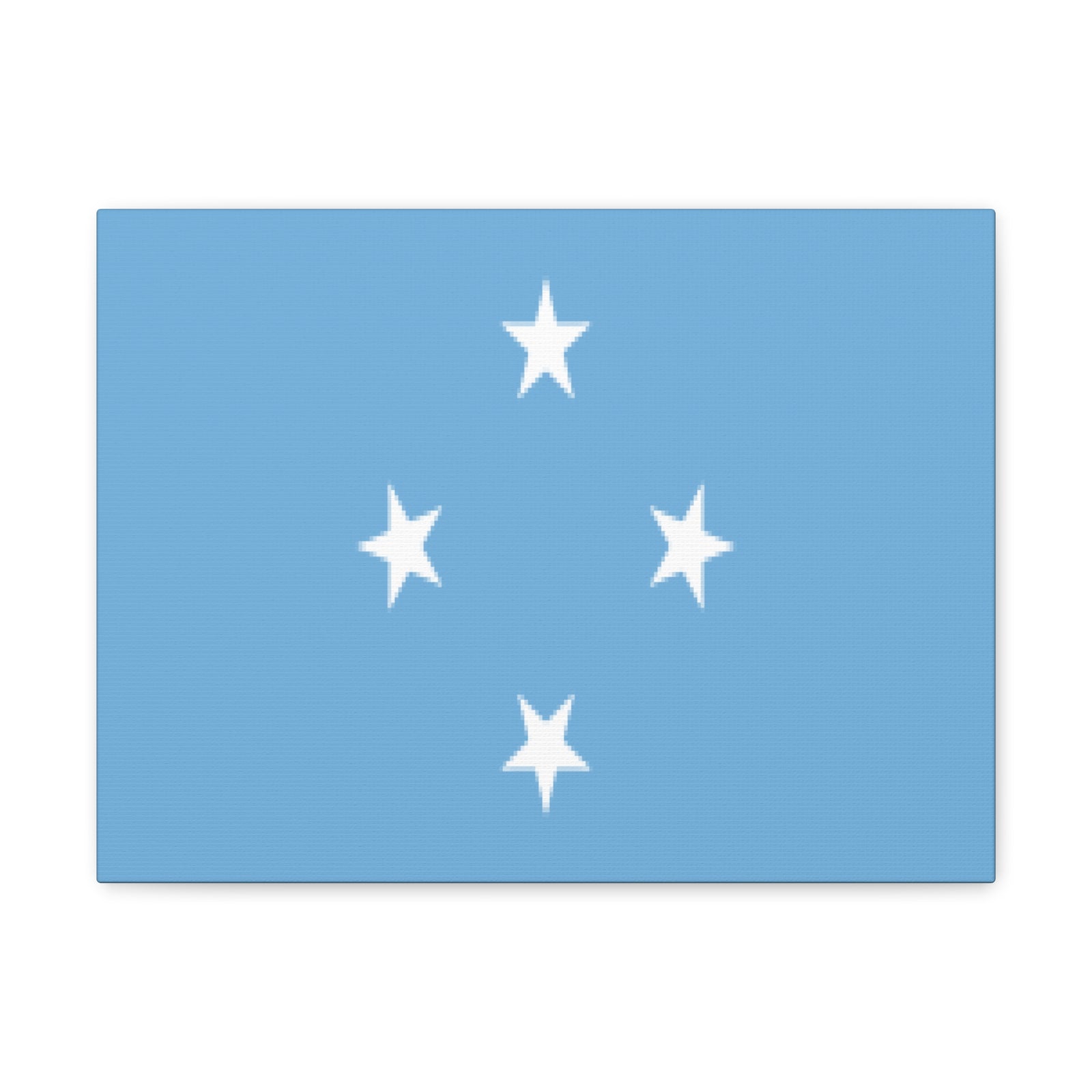 Micronesia Country Flag Canvas Vibrant Wall Art Unframed Home Decor-Express Your Love Gifts