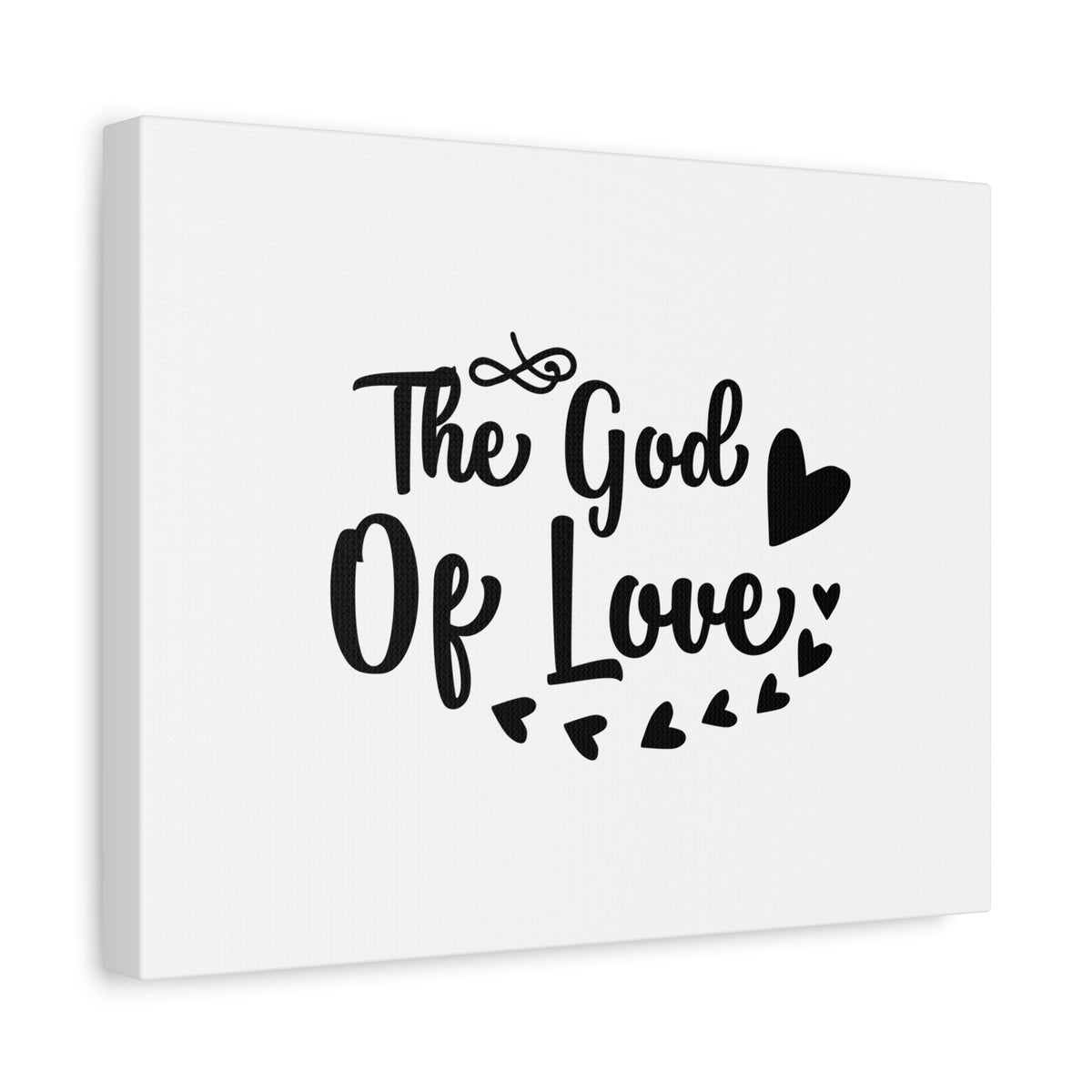 Scripture Canvas The God Of Love PSALM 107:8 Christian Wall Art Bible Verse Print Ready to Hang-Express Your Love Gifts