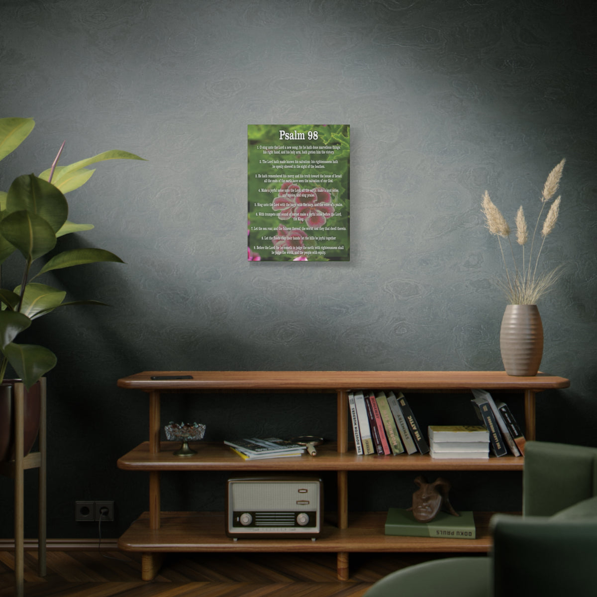 Scripture Walls Joyful Noise Of Salvation Psalm 98:4 Christian Wall Art Print Ready to Hang-Express Your Love Gifts