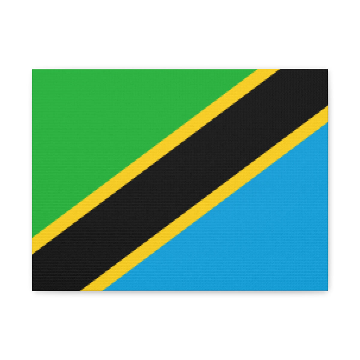 Tanzania Country Flag Canvas Vibrant Wall Art Unframed Home Decor-Express Your Love Gifts