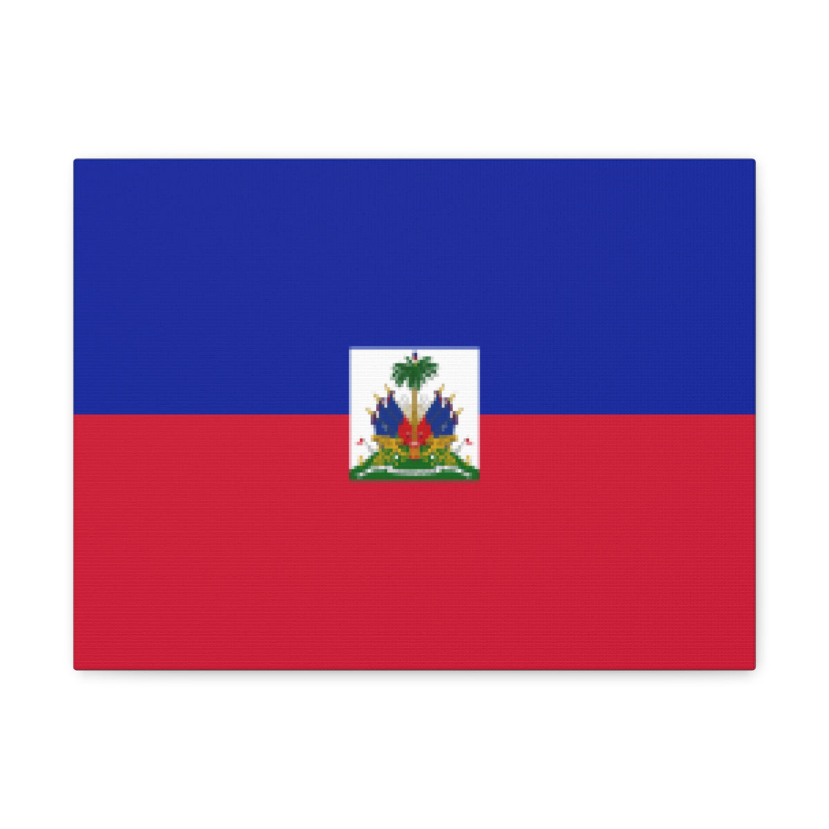 Haiti Country Flag Canvas Vibrant Wall Art Unframed Home Decor-Express Your Love Gifts