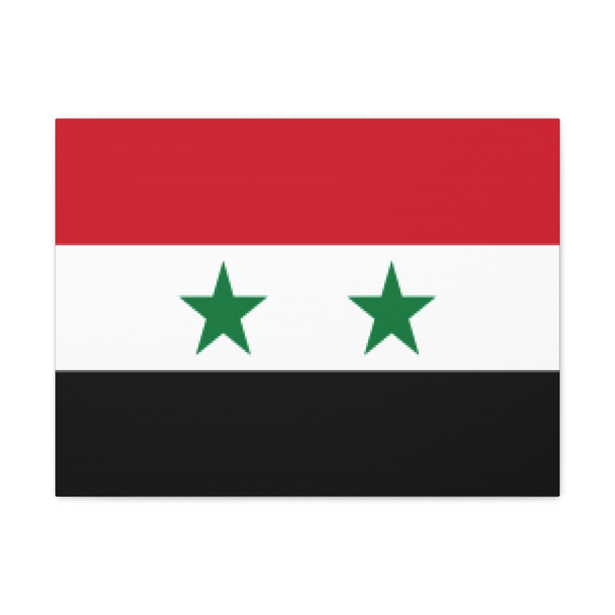 Syria Country Flag Canvas Vibrant Wall Art Unframed Home Decor-Express Your Love Gifts