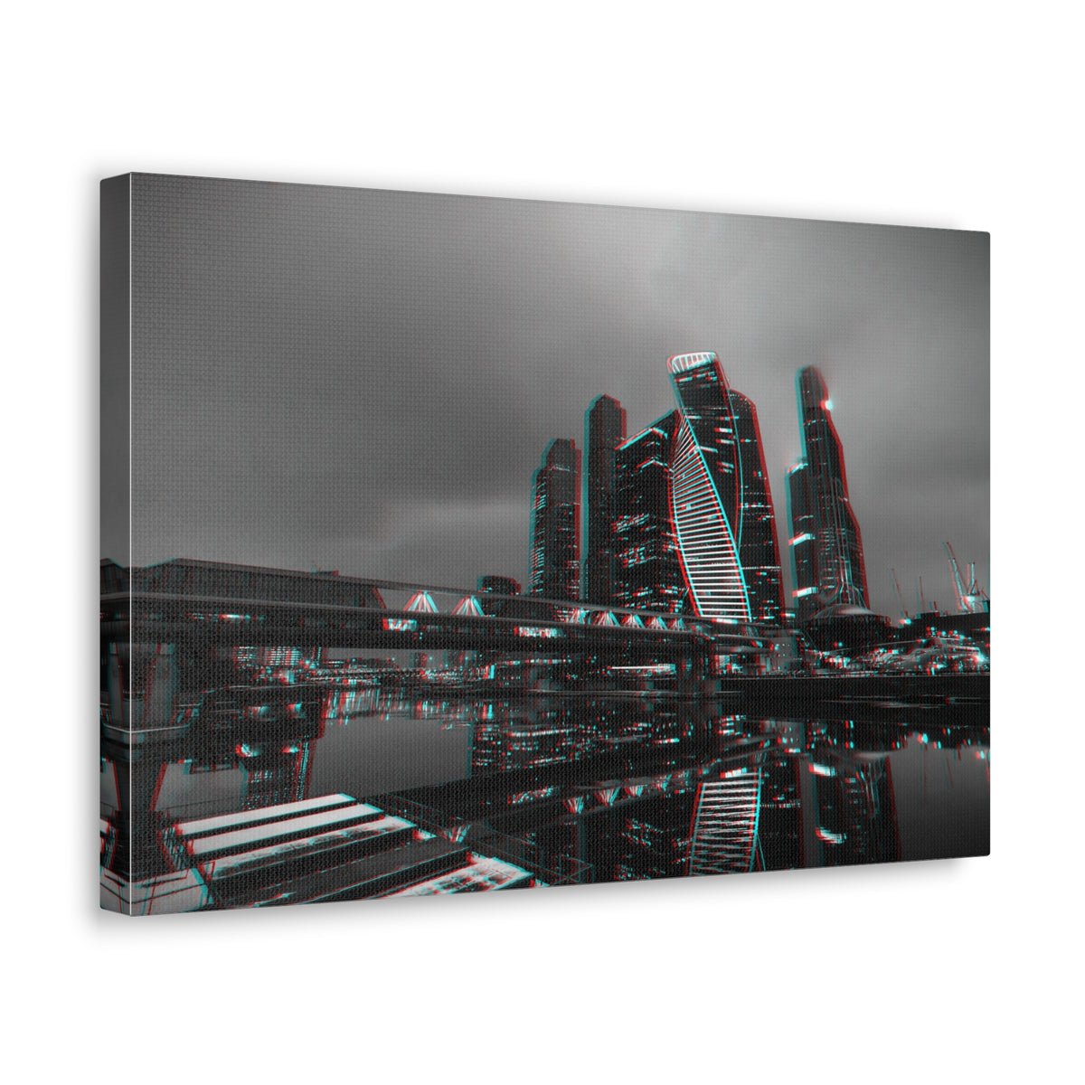 Moscow Black And White Skyline Canvas Artwork High-Quality Breathtaking Stunning Cityscape for Home Decor Ready to Hang-Express Your Love Gifts