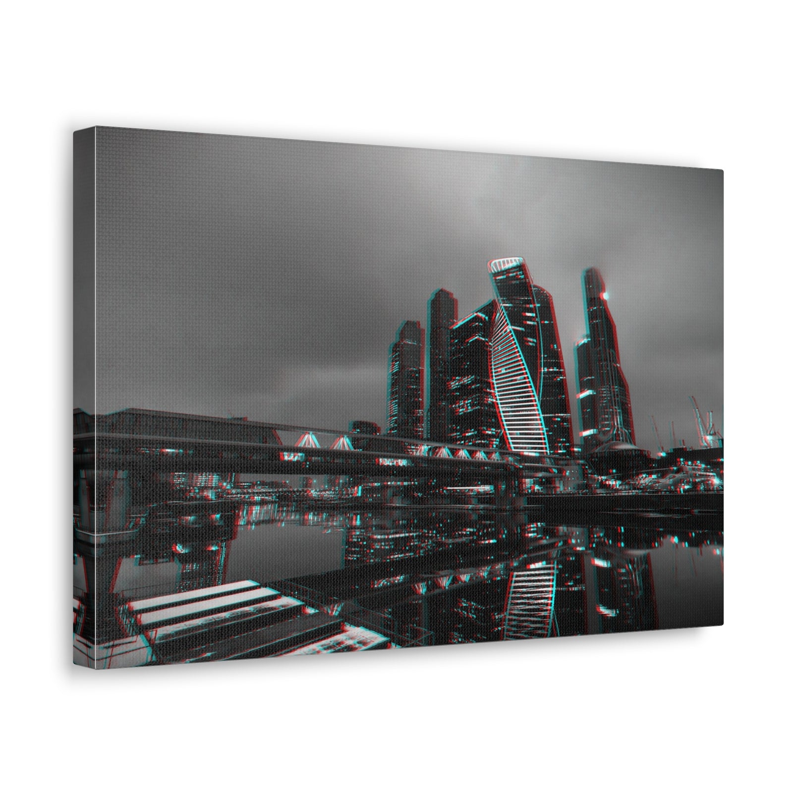 Moscow Black And White Skyline Canvas Artwork High-Quality Breathtaking Stunning Cityscape for Home Decor Ready to Hang-Express Your Love Gifts