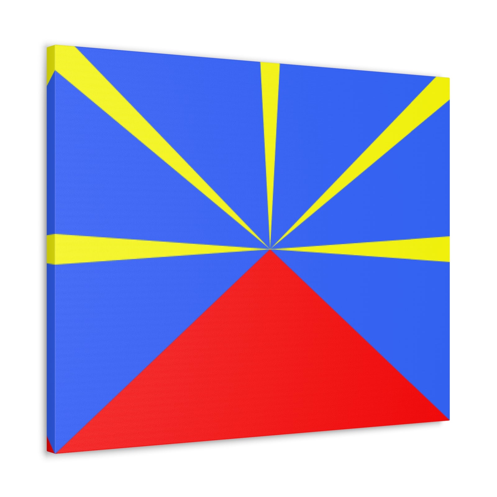 Réunion Country Flag Canvas Vibrant Wall Art Unframed Home Decor-Express Your Love Gifts