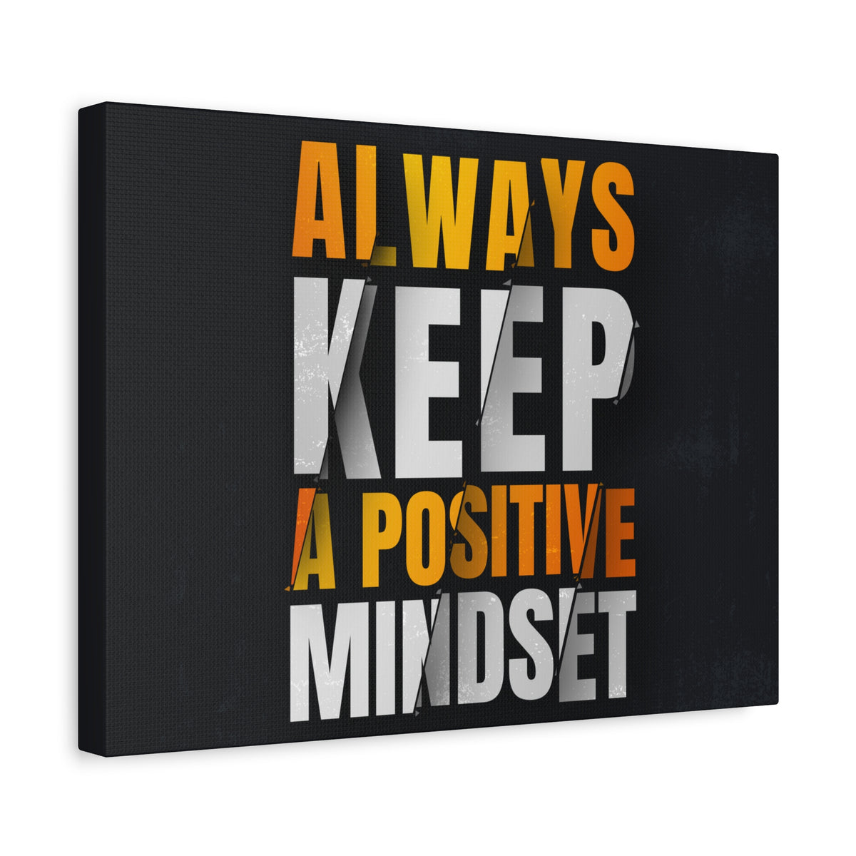 Inspirational Quote Canvas Positive Mindset Wall Art Motivational Motto Inspiring Prints Artwork Decor Ready to Hang-Express Your Love Gifts