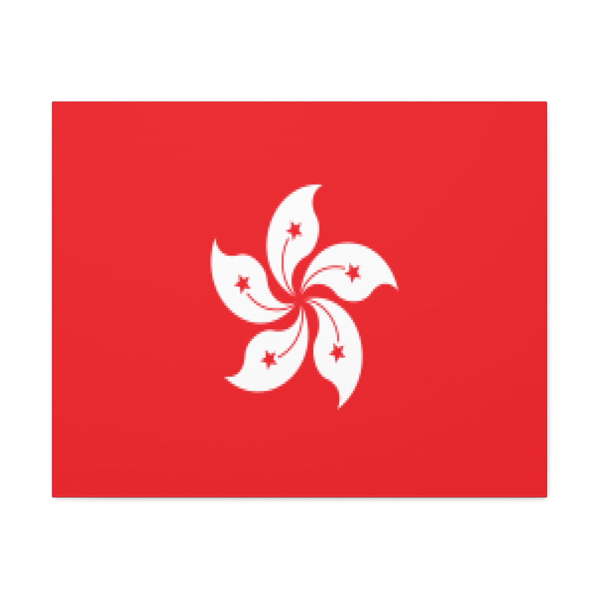 Hongkong Country Flag Canvas Vibrant Wall Art Unframed Home Decor-Express Your Love Gifts