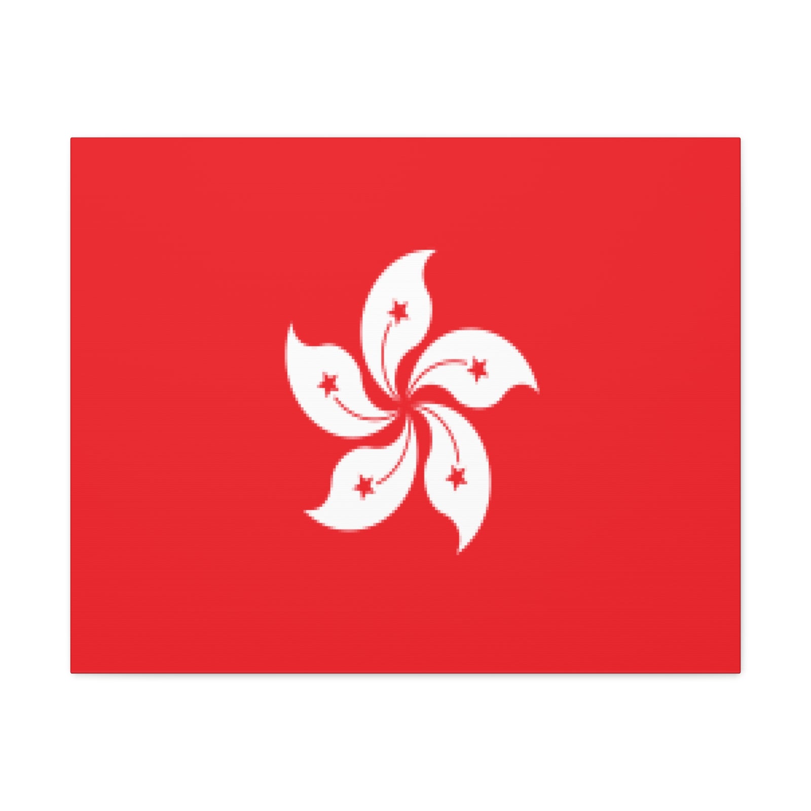 Hongkong Country Flag Canvas Vibrant Wall Art Unframed Home Decor-Express Your Love Gifts