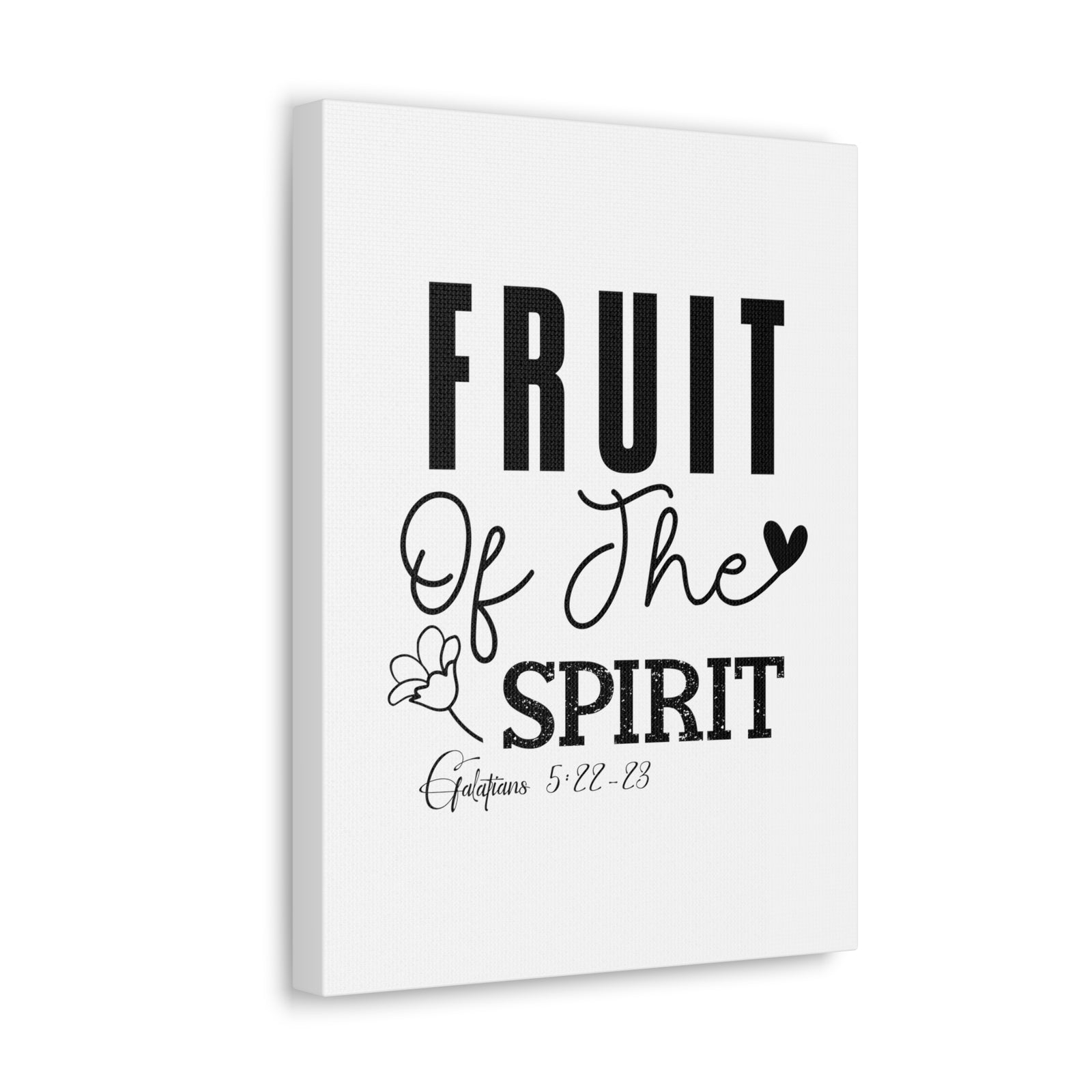 Scripture Walls Galatians 5:22-23 Fruit of the Spirit Bible Verse Canvas Christian Wall Art Ready to Hang Unframed-Express Your Love Gifts
