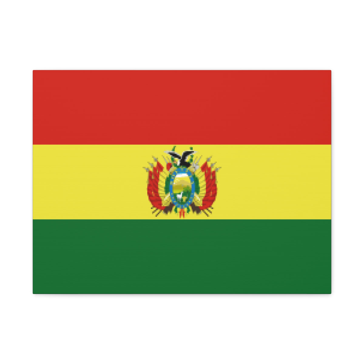 Bolivia Country Flag Canvas Vibrant Wall Art Unframed Home Decor-Express Your Love Gifts