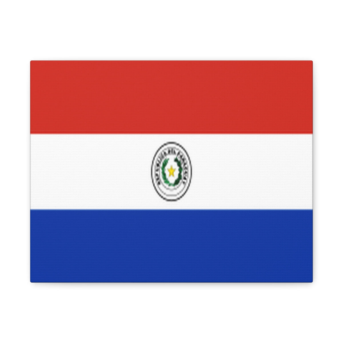 Paraguay Country Flag Canvas Vibrant Wall Art Unframed Home Decor-Express Your Love Gifts
