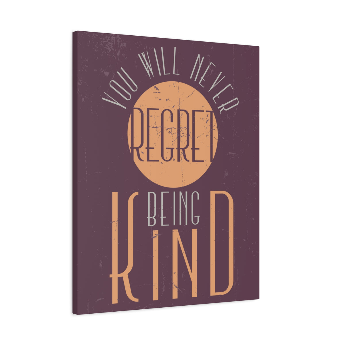 Inspirational Quote Canvas Being Kind Wall Art Motivational Motto Inspiring Prints Artwork Decor Ready to Hang-Express Your Love Gifts