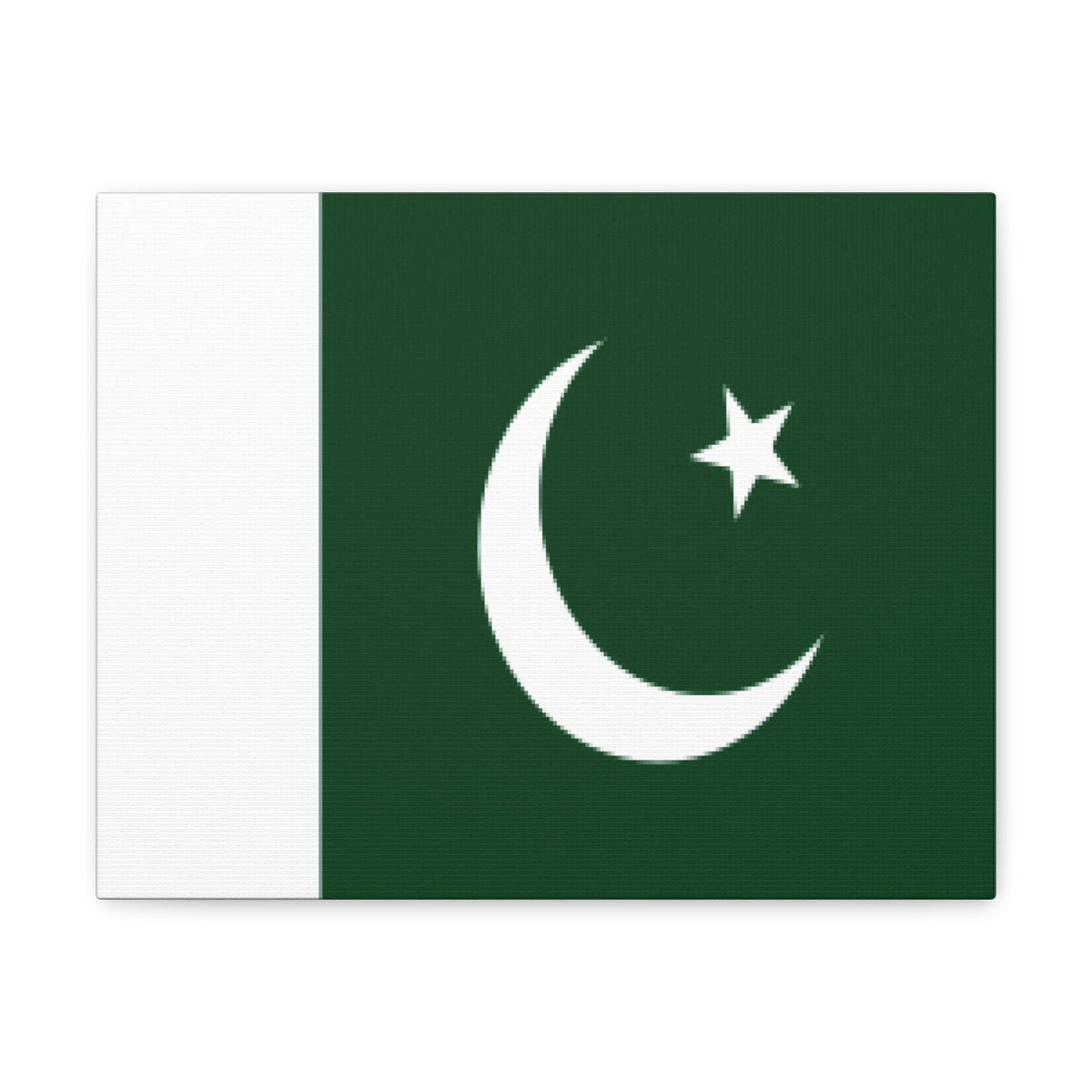 Pakistan Country Flag Canvas Vibrant Wall Art Unframed Home Decor-Express Your Love Gifts