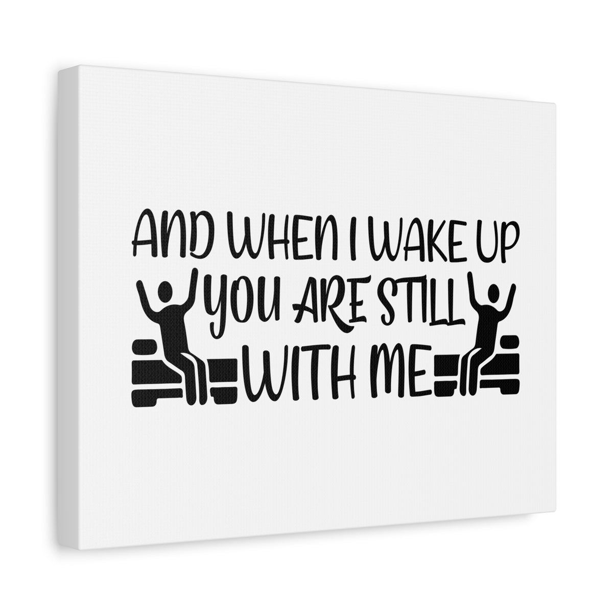 Scripture Canvas You Are Still With Me Psalm 139:18 Christian Wall Art Bible Verse Print Ready to Hang-Express Your Love Gifts
