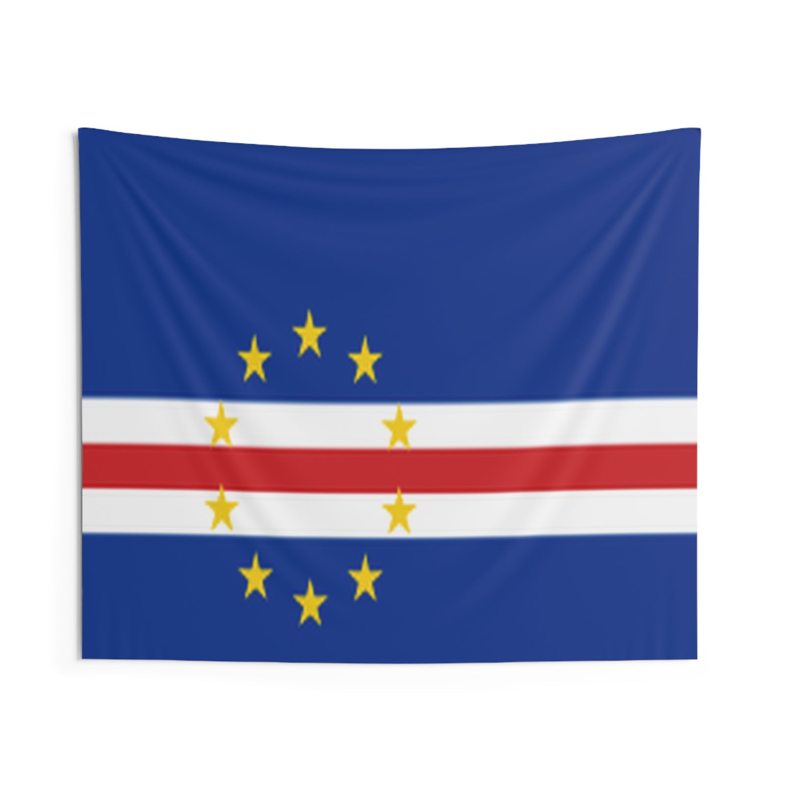 Cape Verde Country Flag Wall Hanging Tapestry-Express Your Love Gifts