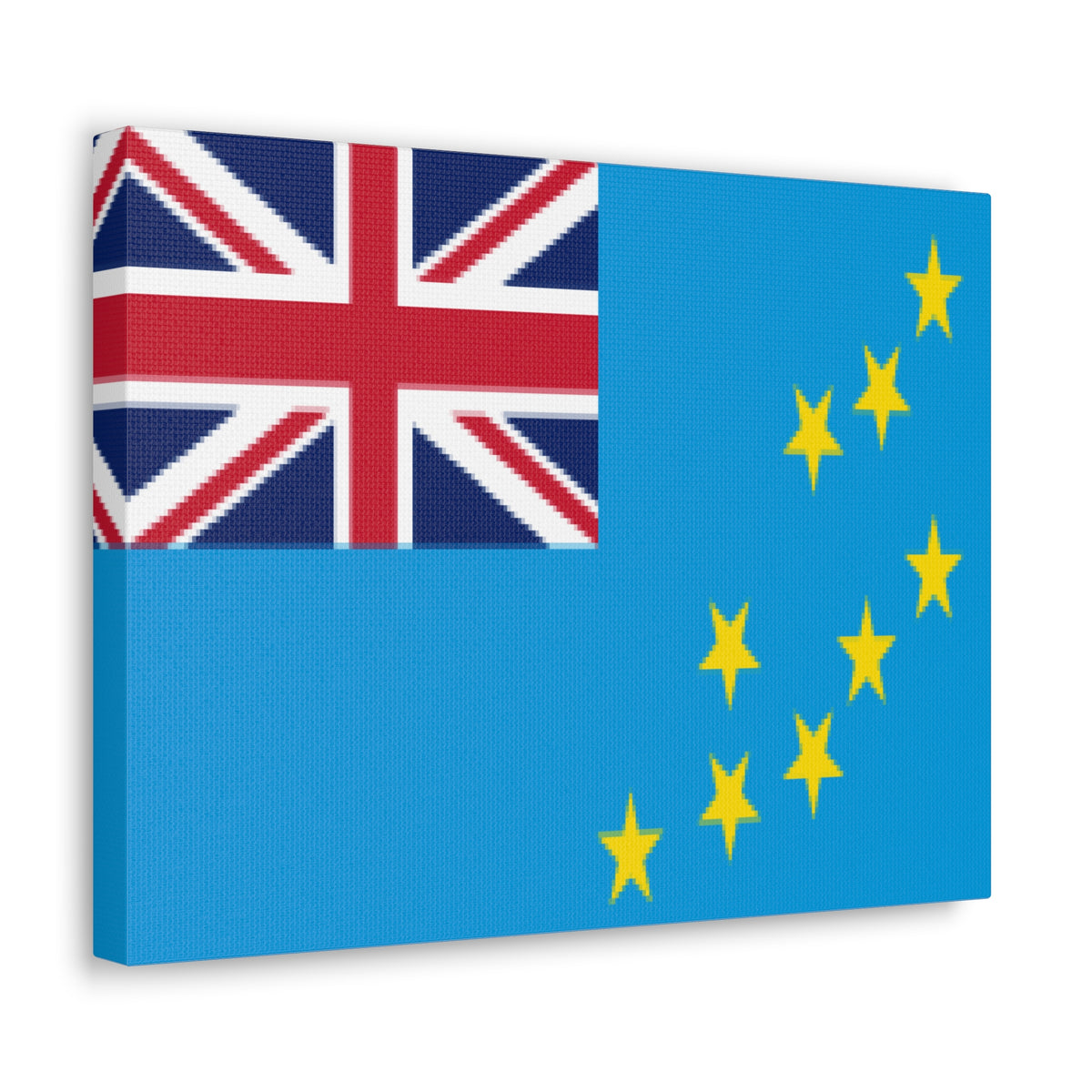 Tuvalu Country Flag Canvas Vibrant Wall Art Unframed Home Decor-Express Your Love Gifts