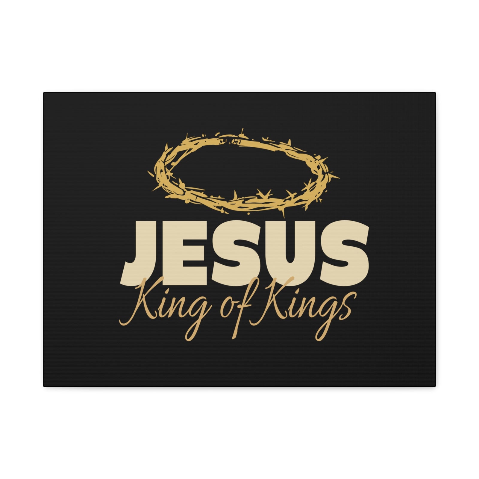 Scripture Walls Jesus King of Kings Revelation 17:14 Bible Verse Canvas Christian Wall Art Ready to Hang Unframed-Express Your Love Gifts