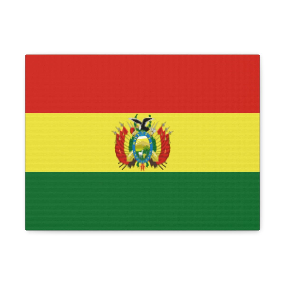 Bolivia Country Flag Canvas Vibrant Wall Art Unframed Home Decor-Express Your Love Gifts
