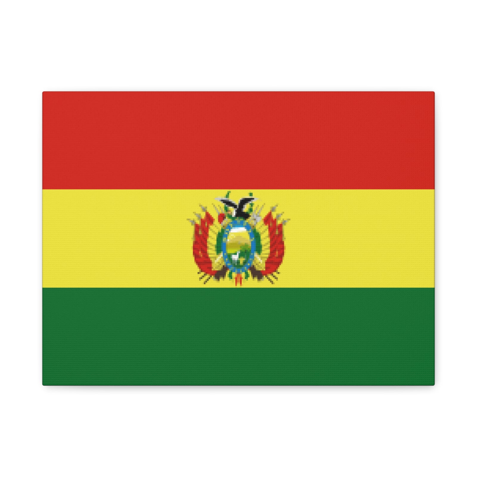 Bolivia Country Flag Canvas Vibrant Wall Art Unframed Home Decor-Express Your Love Gifts